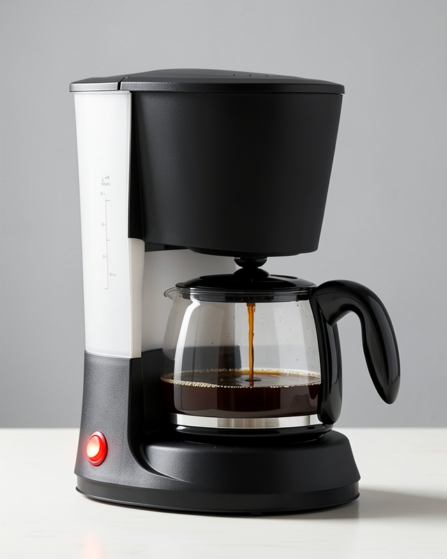 Filtre Kahve Makinesi 1.2 Litre Damlama Cam Karaflı Emniyetli
