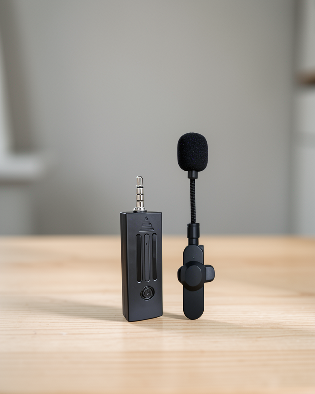 Kablosuz Mikrofon K35 Bluetooth 5.2 20 metre 360 derece ses algılama