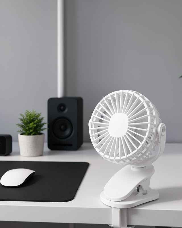 AF01 Mini Fan 3 Modlu Taşınabilir USB Klipsli