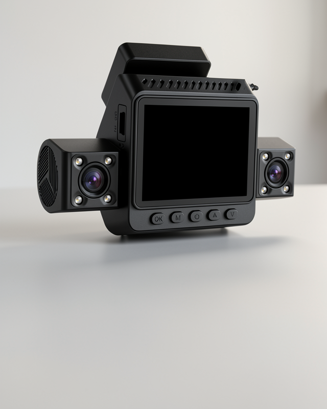 Araç Ön Arka İç Kamera Sistemi Full HD 170 Derece Geniş Açı