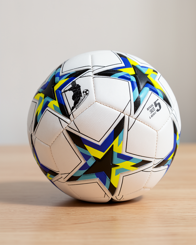 Dikişli Futbol Topu Dayanıklı Kaymaz Yüzeyli Antrenman Topu
