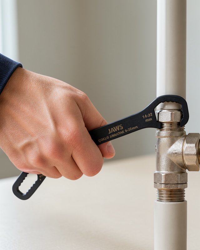 Çok Fonksiyonlu Anahtar 6-22 mm Krom Vanadyum Çelik Dayanıklı