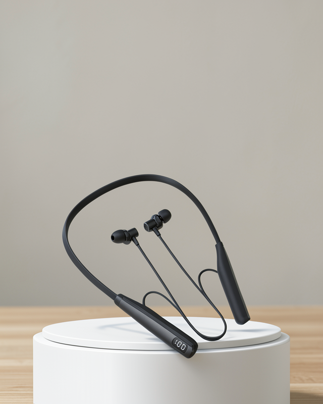Bluetooth 5.3 Boyun Bantlı Kulaklık - Oyun ve Müzik Modu, SD Kart Desteği
