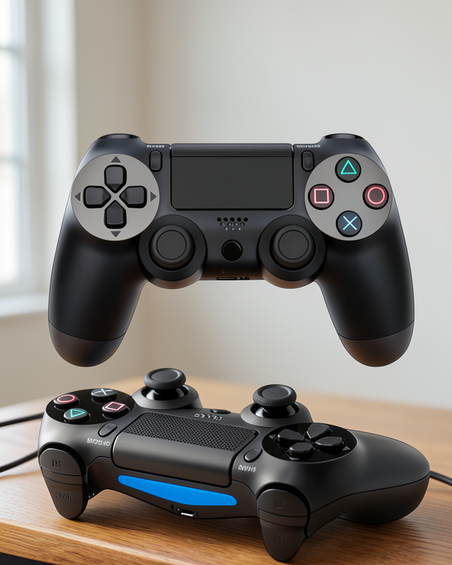 Kamuflaj Desenli PS4 Oyun Kolu Kablosuz Joystick