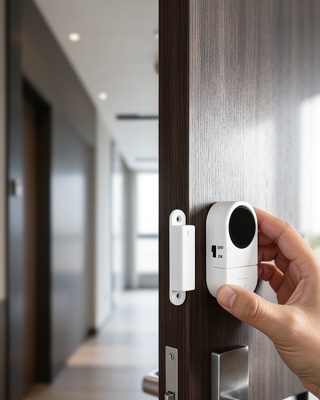 Manyetik Sensörlü Alarm Sistemi 90 dB Kapı Pencere Güvenliği