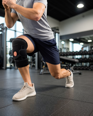 Nefes Alabilir Ayarlanabilir Dizlik, Silikon Pedli Ligamentli Patella