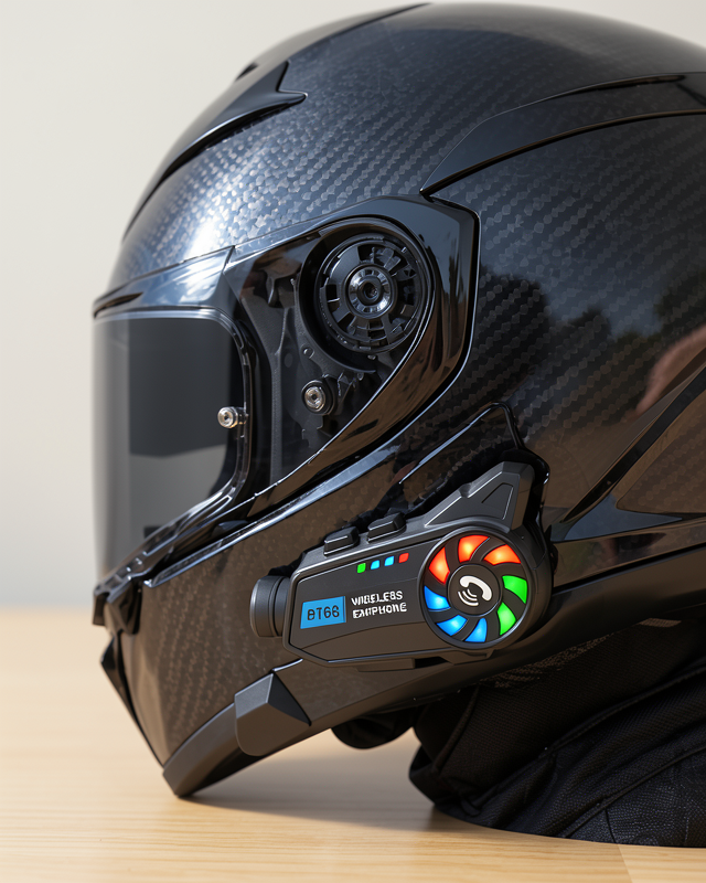 Kask Kamerası Bluetooth 5.4 1080P Geniş Açılı 3000mAh