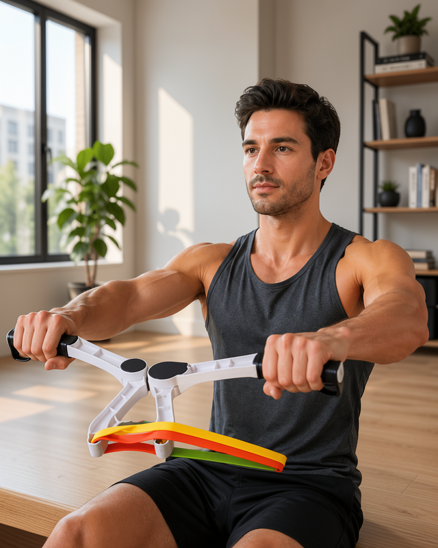 Direnç Bantlı Üst Vücut Egzersiz Aleti Evde Spor için
