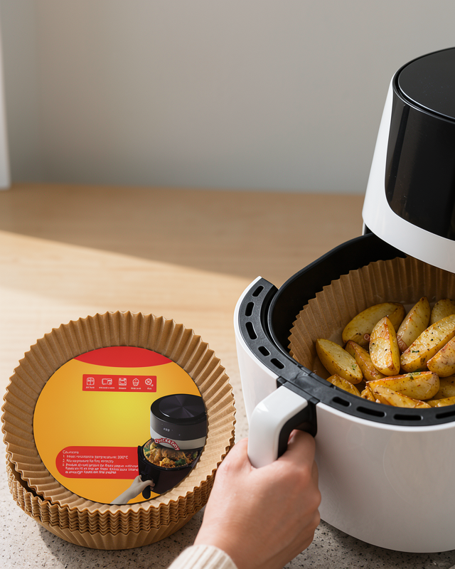 Airfryer Pişirme Kağıdı 100 Lü Yapışmaz Yağ Geçirmez