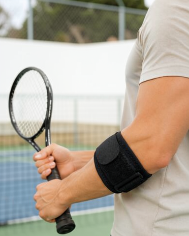 Tenis Golf ve Sporcular için Ayarlanabilir Epikondilit Dirsek Desteği Bandı
