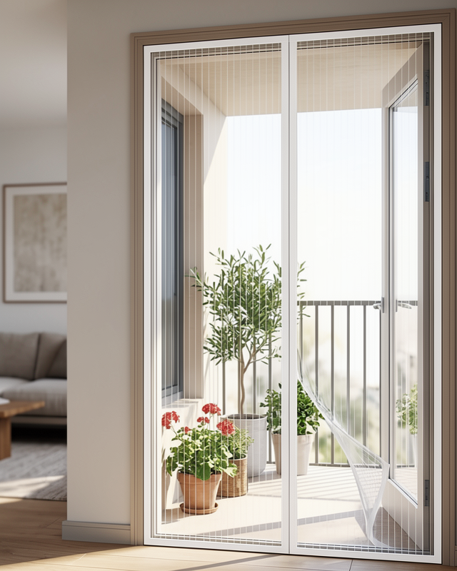 Kendiliğinden Kapanan Kapı Sinekliği 105x210 CM Kolay Montajlı