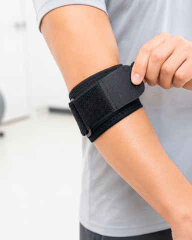 Spor ve Günlük Kullanım İçin Dirsek Bandı Golfçü Dirseği Bandajı