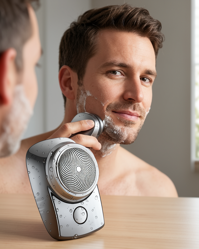 Mini Shaver Sıfır Sakal Taşınabilir Şarjlı Tıraş Makinesi IPX6 Korumalı USB
