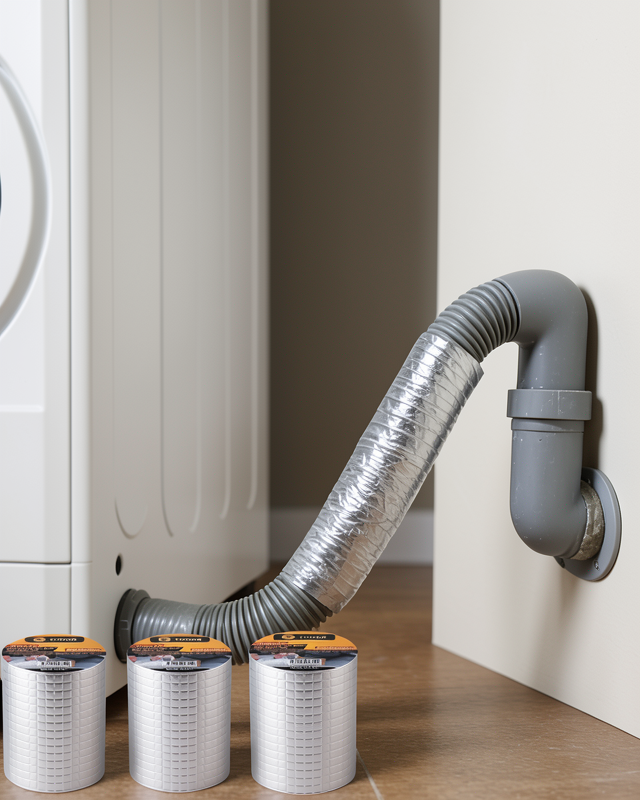 Güçlü Yapışkanlı Su Yalıtım Bandı 3 Lü Set 72 MM 2 Metre
