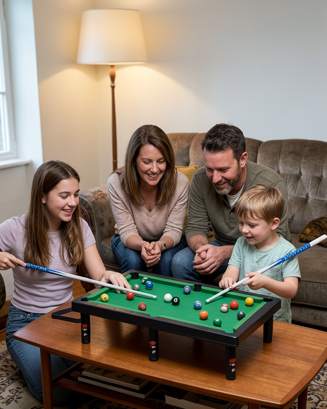 Masaüstü Bilardo Seti Çocuklar İçin Snooker ve Pool Oyuncak