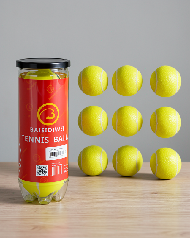 9'lu Tenis Topu Seti Profesyonel ve Amatör Kullanım İçin