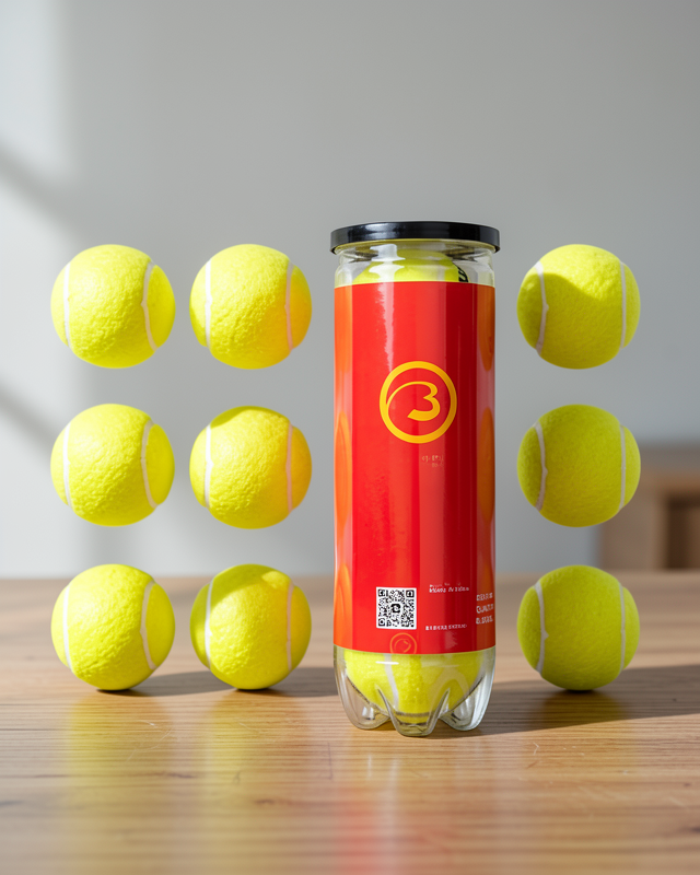 Tenis Topu 9'lu Set Dayanıklı Toplar Antrenman ve Maç İçin