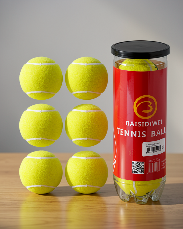 6'lı Tenis Topu Seti Dayanıklı ve Dengeli Zıplama Özelliği