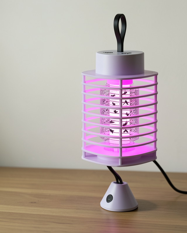 UV Işıklı Elektrikli Sinek Öldürücü Şarjlı Sessiz Çalışma