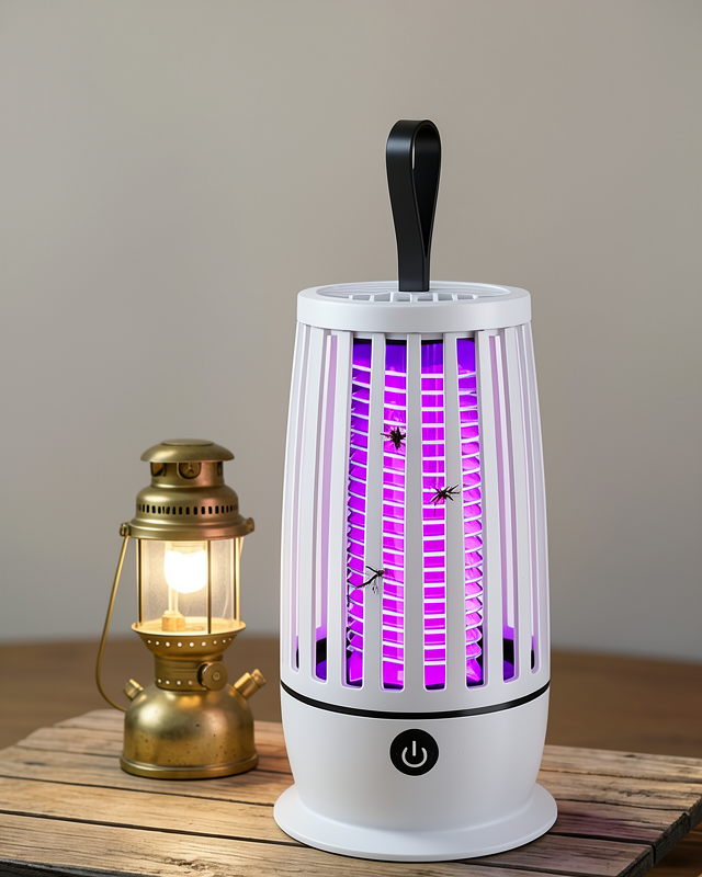Elektrikli Sivrisinek Tuzak Lamba UV Mor Işık Sessiz Gece Aydınlatmalı