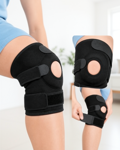 Ayarlanabilir Cırtlı Açık Patella Tasarımlı Kısa Dizlik Ligamentli