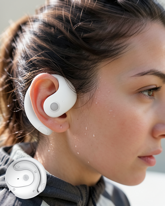 Kablosuz Kulaklık Spor İçin Kulak Kancalı Bluetooth 5.4