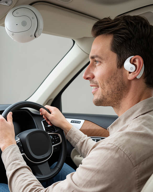 TWS Kablosuz Kulaklık Bluetooth 5.4 Ergonomik Kulak Kancalı Tasarım