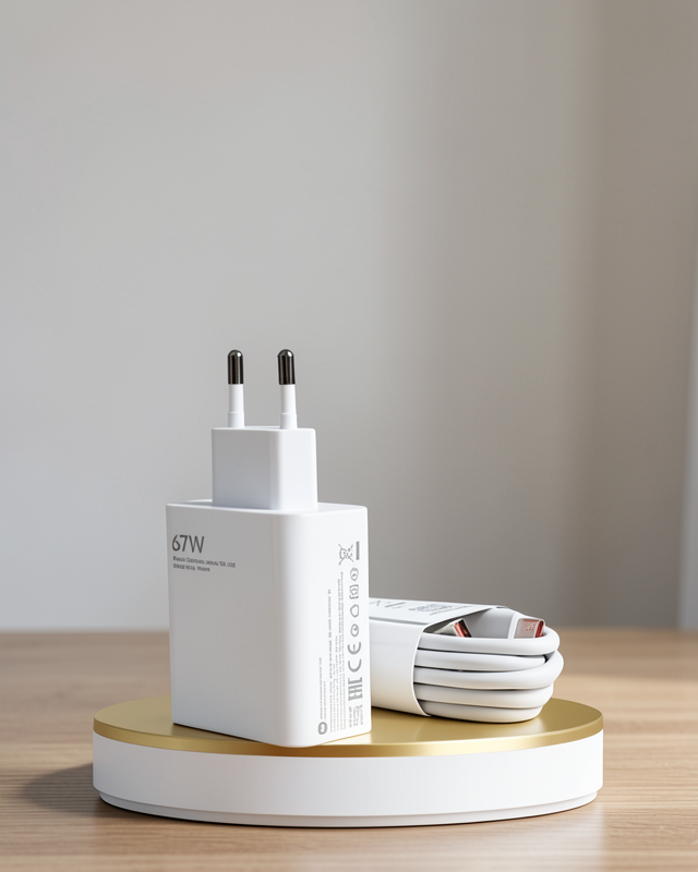 67 Watt Hızlı Şarj Adaptörü Redmi 9 10 12C Uyumlu Type-C