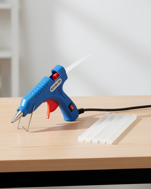 Pratik Kullanımlı 20W Silikon Tabancası 7.5 mm Uyumlu 5 Adet Silikon