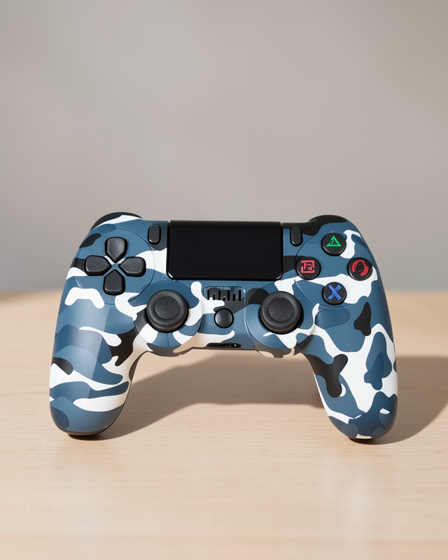 PlayStation 4 Kablosuz Oyun Kolu Kamuflaj Desenli Joystick
