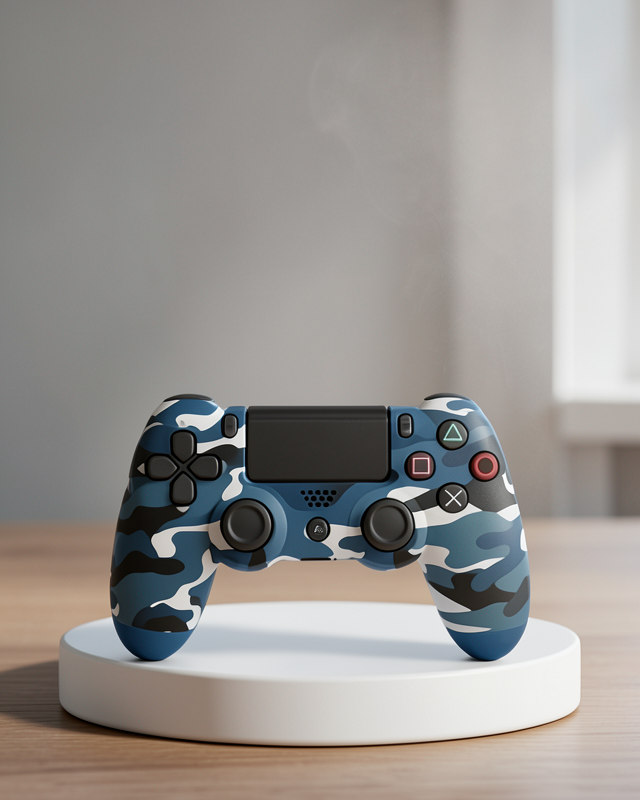 PS4 Uyumlu Kablosuz Oyun Kolu Ergonomik Bluetooth Titreşimli