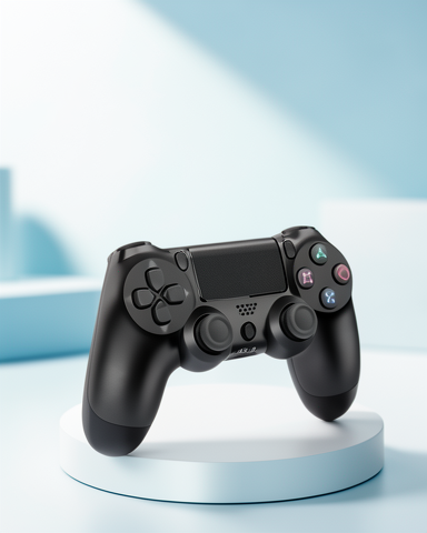 Kablosuz Oyun Kolu PS4 Uyumlu Ergonomik Çift Titreşimli