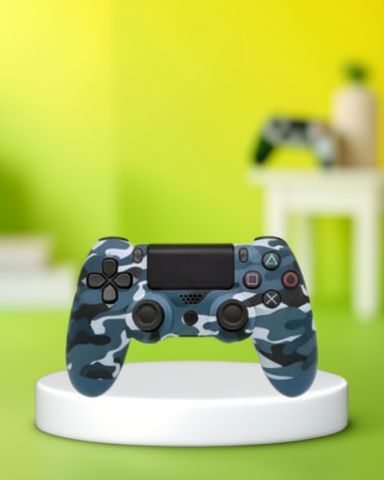 Kablosuz Oyun Kolu PS4 Uyumlu Ergonomik Çift Titreşimli