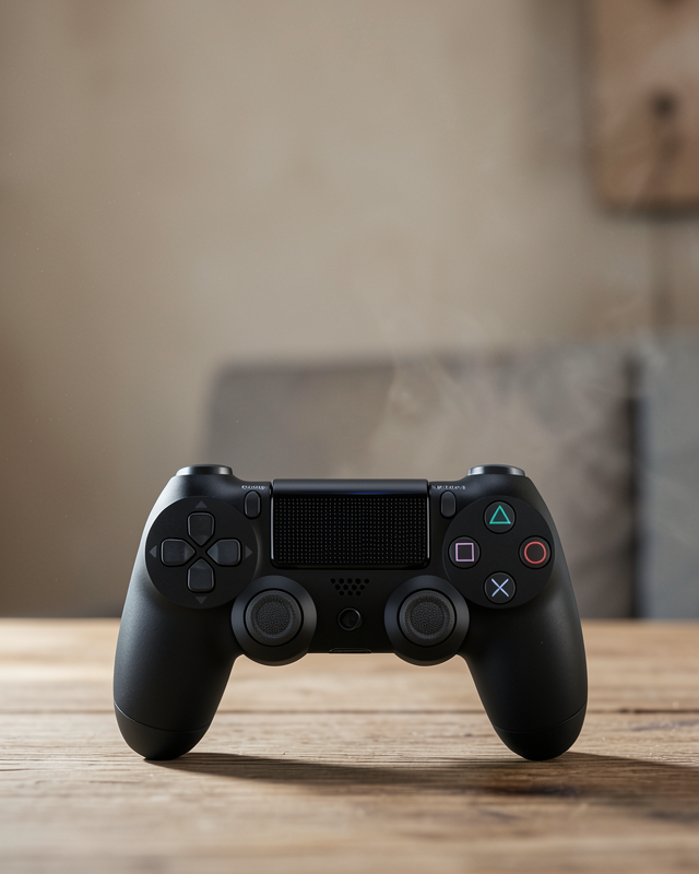 Kablosuz PS4 Oyun Kolu Uzun Bataryalı Çift Motor Titreşimli