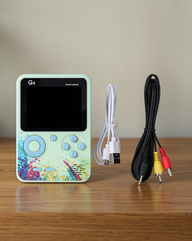 G5-Ateri Oyun Konsolu 3 inç LCD ekran, dahili batarya