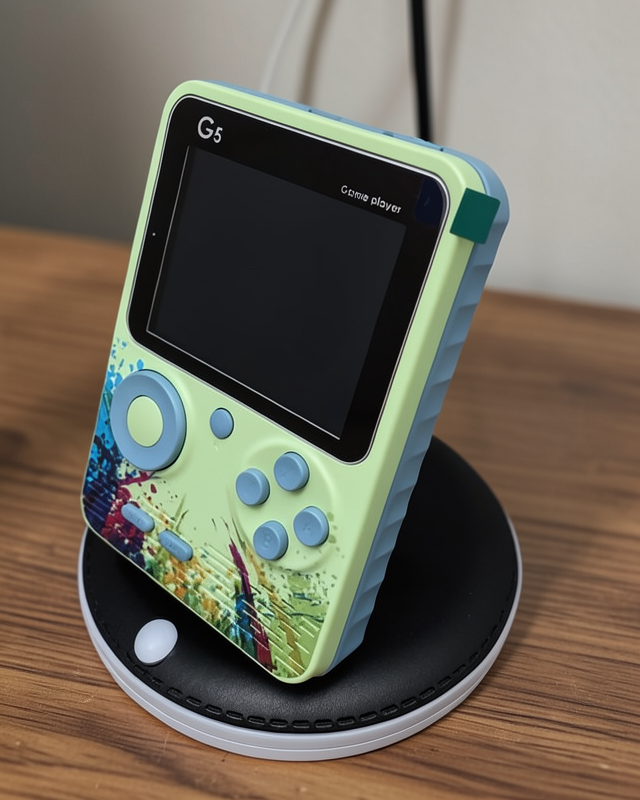 G5 ATARİ Retro Oyun Konsolu 500 Oyun 3 inç LCD Ekran