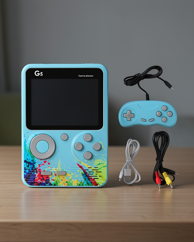 Game Box Mini 3 İnç Ekran 500 Oyunlu Taşınabilir Oyun Konsolu