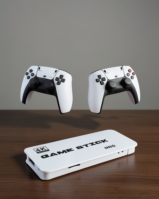 4K Ultra HD Oyun Konsolu 2.4G Game Stick Çift Kollu