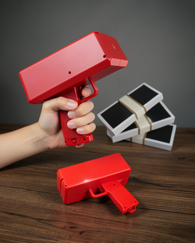 SUPER GUN Oyuncak Para Fırlatma Eğlenceli Çocuk Oyuncağı