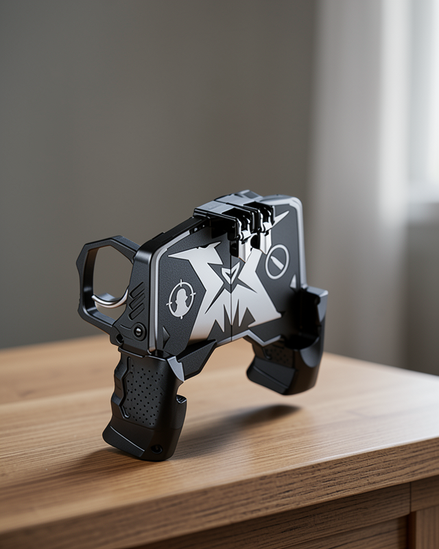 Gamepad Mobil Oyunlar İçin Dört Parmak Uyumlu FPS Kontrolcü