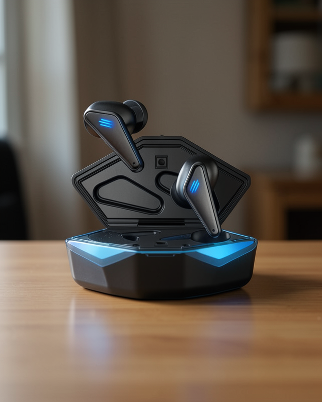 K55 Kulaklık Bluetooth Tam Kablosuz Siyah