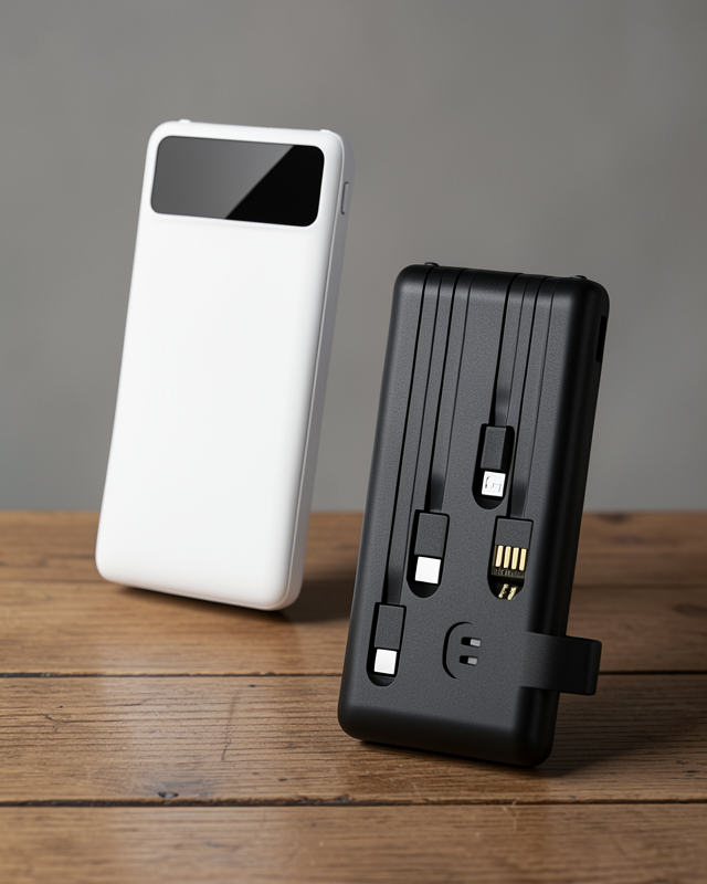 20.000 mAh Powerbank 4 Çıkışlı Hızlı Şarj Özellikli Siyah