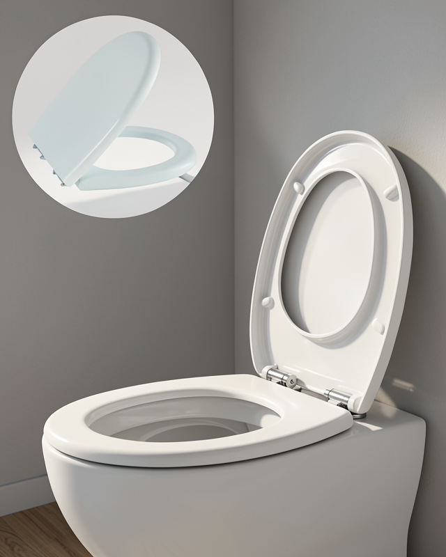 Universal Klozet Kapağı Kolay Montaj Kaydırmaz Alt Ped Dayanıklı