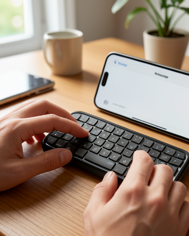 Mini Klavye 10M Bluetooth Kablosuz Taşınabilir