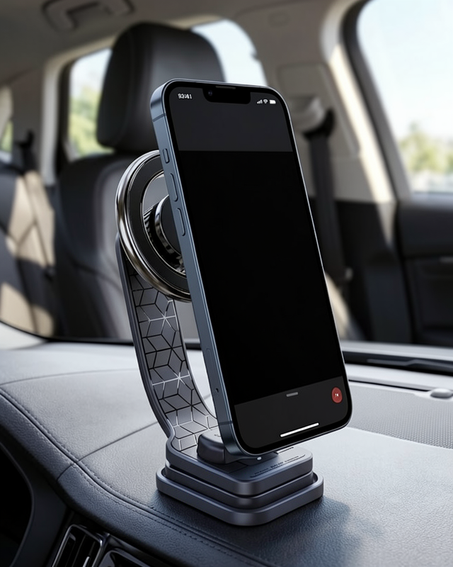 Manyetik Araç Telefon Tutucu Katlanabilir 360 Derece Dönebilir