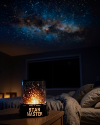 GİZMOS Gece Lambası Yıldız Projeksiyon LED Işık