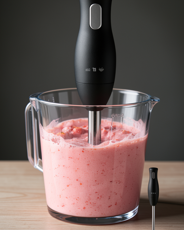 Mutfak El Blenderı Paslanmaz Çelik Uçlu Ergonomik Tasarım