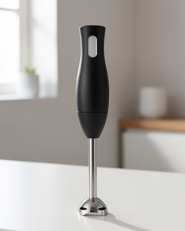 El Blenderı Paslanmaz Çelik Ergonomik Tasarımlı Mutfak Aleti