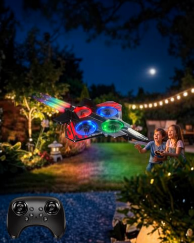 14AGES Uçak Drone LED Işıklı Uzaktan Kumanda Eğlenceli