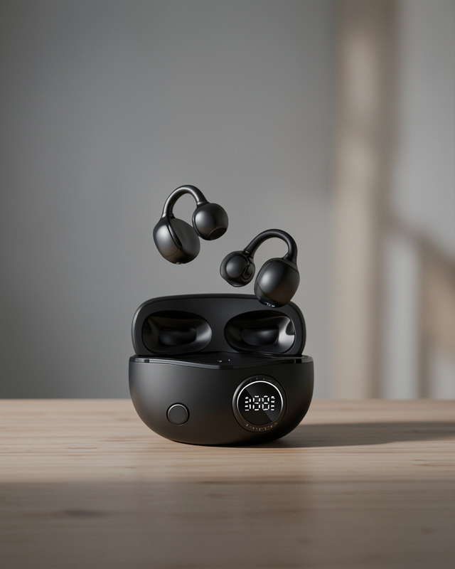 Bluetooth Kulaklık 5.4 APTX Açık Kulak Ergonomik Tasarım